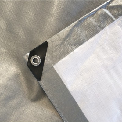 广西南韩布（银白色）防雨布批发 彩条布厂家