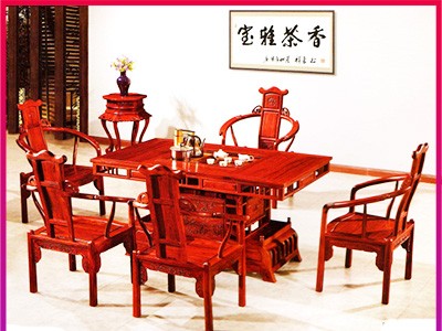 红木家具  供应红木家具厂家 红木茶台家具 家具活动直销