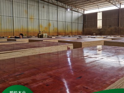 建筑模板厂家 鹏悦木业供应 13.5mm建筑模板 厂家直销