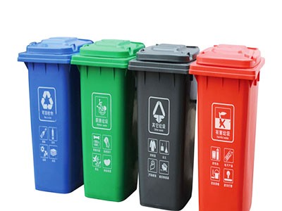广西垃圾桶厂家 户外分类垃圾桶 户外塑料垃圾桶