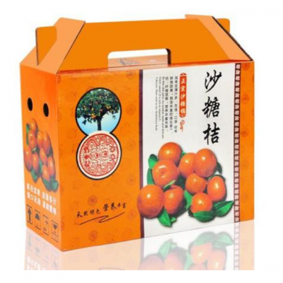 广西南宁砂糖橘柑橘沃柑金桔各种水果包装箱礼盒彩盒定制款工厂定做