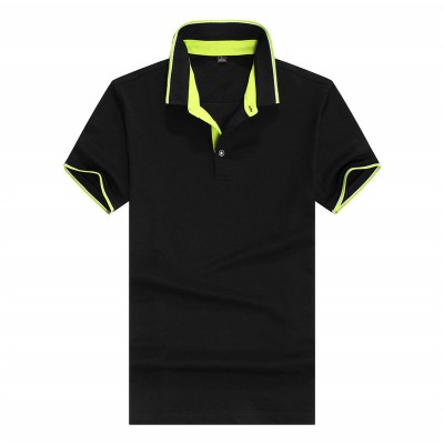 男女通用广告衫 超爽纤维高尔夫Polo 广西服装定制厂