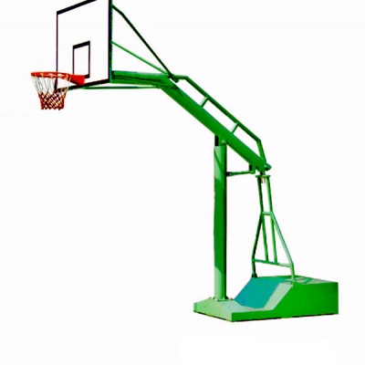 户外方通移动式篮球架  圆管篮球架 埋地标准篮球架