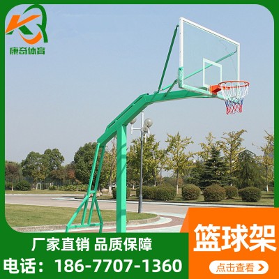 篮球架的出售 移动式户外学校训练标准室外篮球架批发