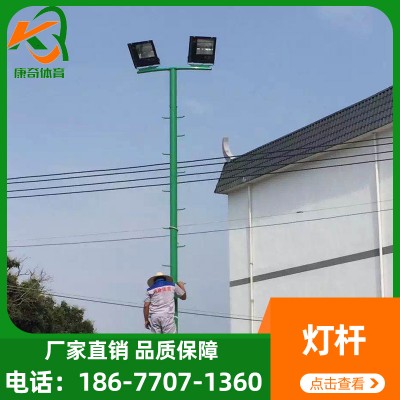 广西篮球场灯杆批发 工厂一手货源 7.5米高标配设备