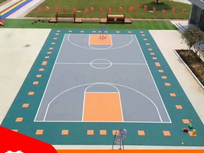 公园篮球场 专业定制环保篮球场 广西篮球场厂家直销