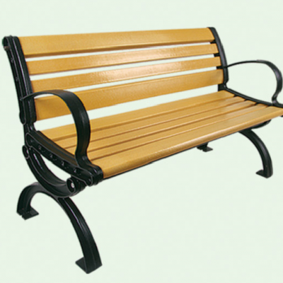 广西优质钢芯木休闲椅 厂家推荐公园休闲椅 广场休闲椅