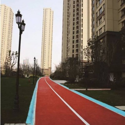 广西厂家制造彩色沥青 彩色沥青路面 鑫亚道路 支持定制