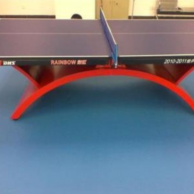 乒乓球桌 家用带轮可折叠式乒乓球台 室内标准乒乓球案