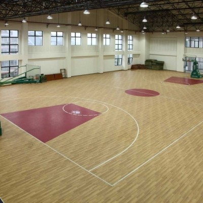南宁篮球场地胶室内pvc运动地胶 塑胶地板 气排球场地胶网球场地胶