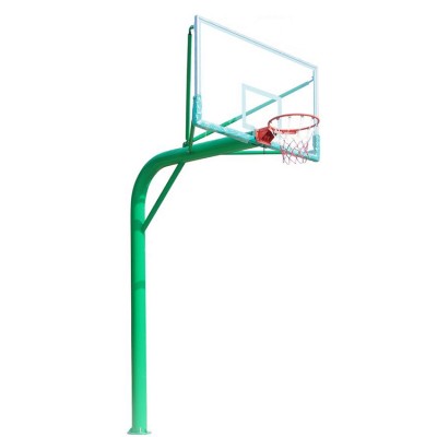 独臂220圆管篮球架安装 南宁篮球架价格 篮球架现货供应