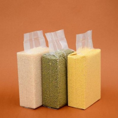 大米 五谷杂粮 尼龙包装 可抽真空设计定制 塑料包装袋厂家