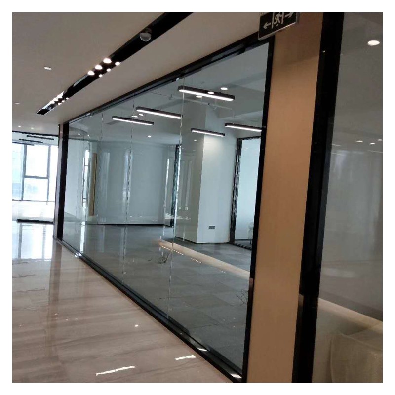 广西办公隔断 透明玻璃隔断厂家 可定制办公室隔断