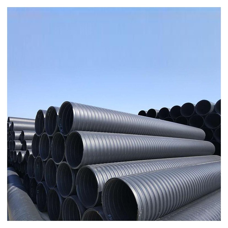 缠绕管 广西缠绕管生产厂家 HDPE塑钢缠绕管 性能稳定DN300xSN8