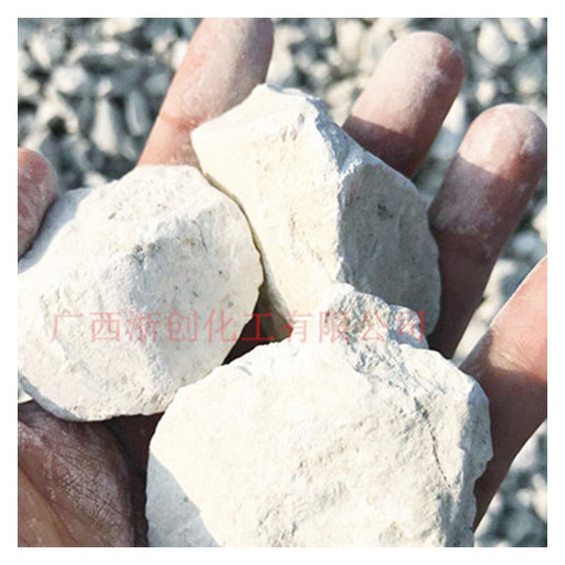 广西南宁生石灰石块 块状氧化钙 污水处理生石灰 建筑用石灰石