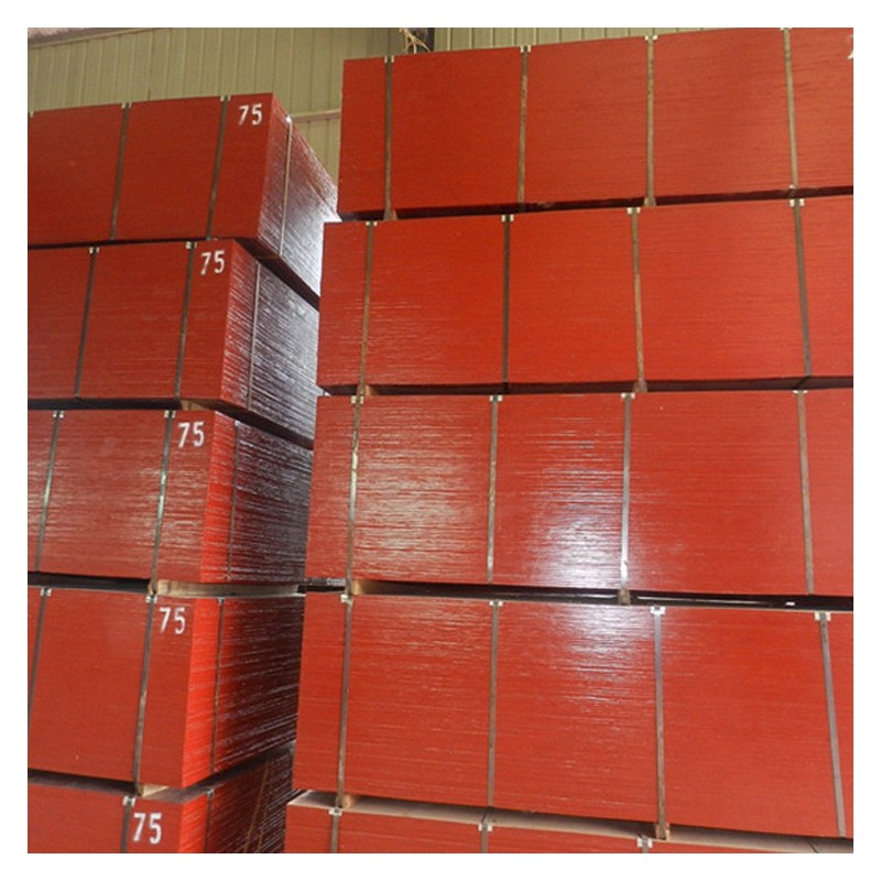 建筑红板定制  8层铁红面建筑模板批发  贵港建筑模板 现货供应
