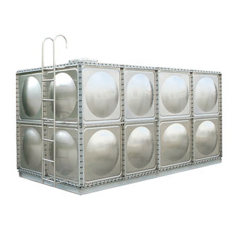 广西高强度组合式不锈钢水箱 大型玻璃钢消防水箱 异型不锈钢水箱