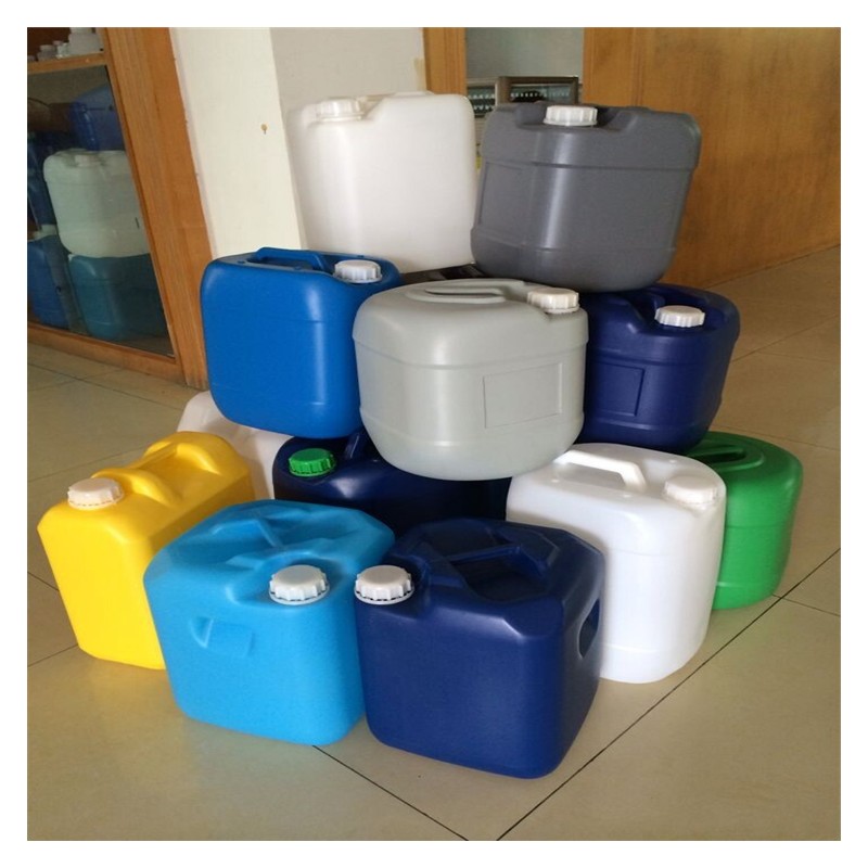 供应桂平塑料桶 20升包装桶 白色PE储罐厂家批发