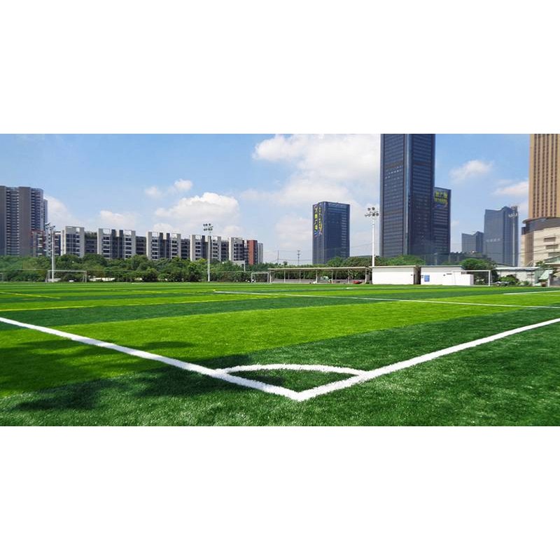 柳州人造草坪足球场 学校足球场专业施工 50mm国际标准足球场优质草坪