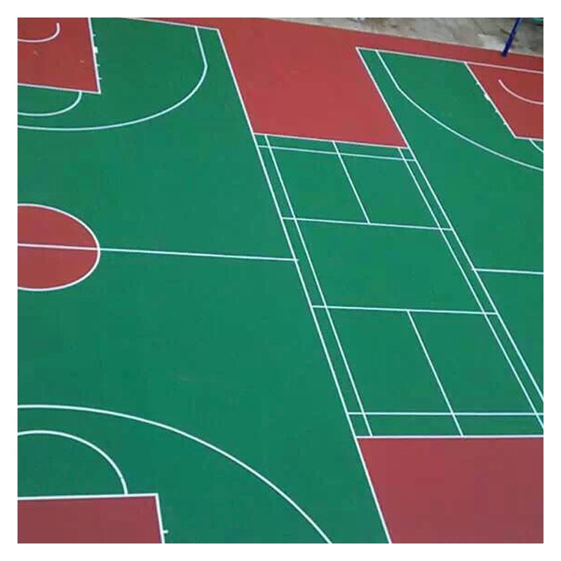 广西硅PU材料供应 球场弹性材料价格 硅PU地坪 硅PU篮球场搭建