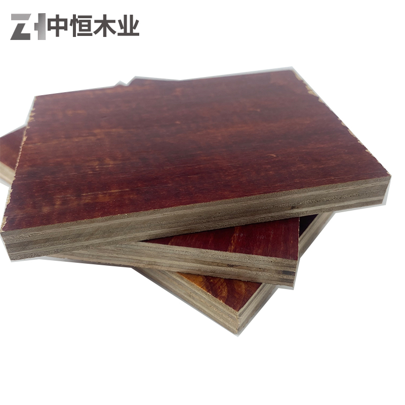 湖南株洲建筑模板价格 清水模板 工地木模板中恒木业