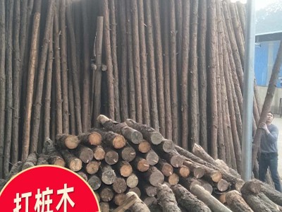 广西打桩木厂家 松木 工地打桩木供应 彭杨木业 建筑地基固定打桩木
