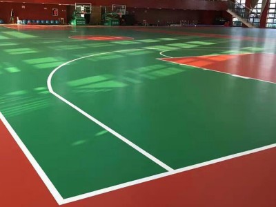 南宁篮球场地面硅PU 硅PU篮球场材料地坪批发 包工包料硅PU运动场施工