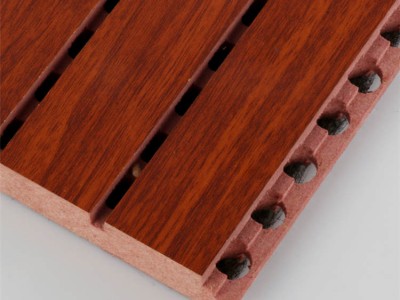 南宁木质吸音板 阻燃防火槽木吸音板隔音板墙面装饰吸音隔音材
