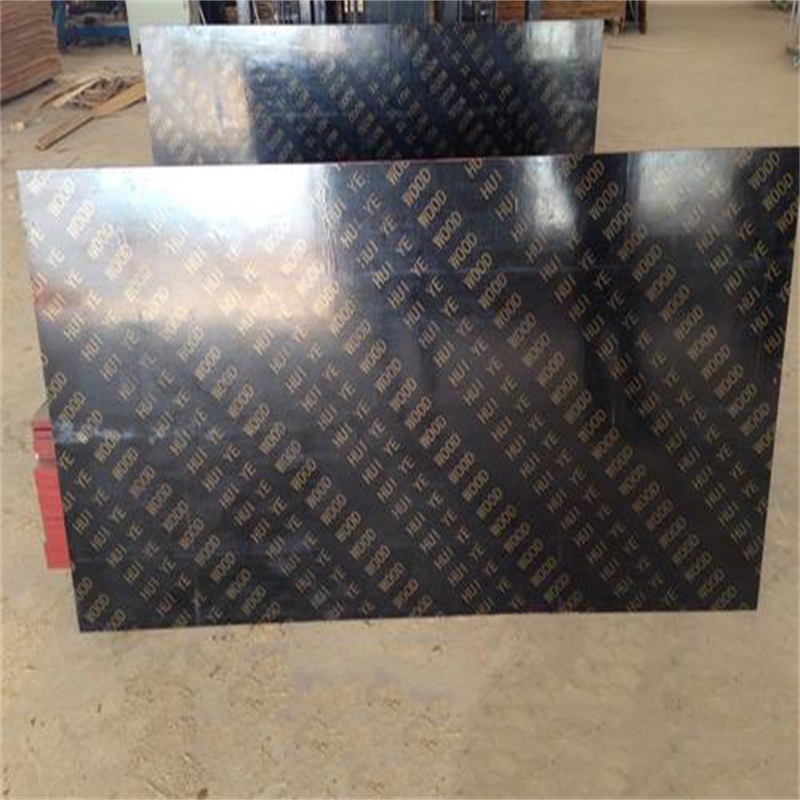 广聚合 建筑用的黑色木胶板 建筑工地用的黑色覆膜板