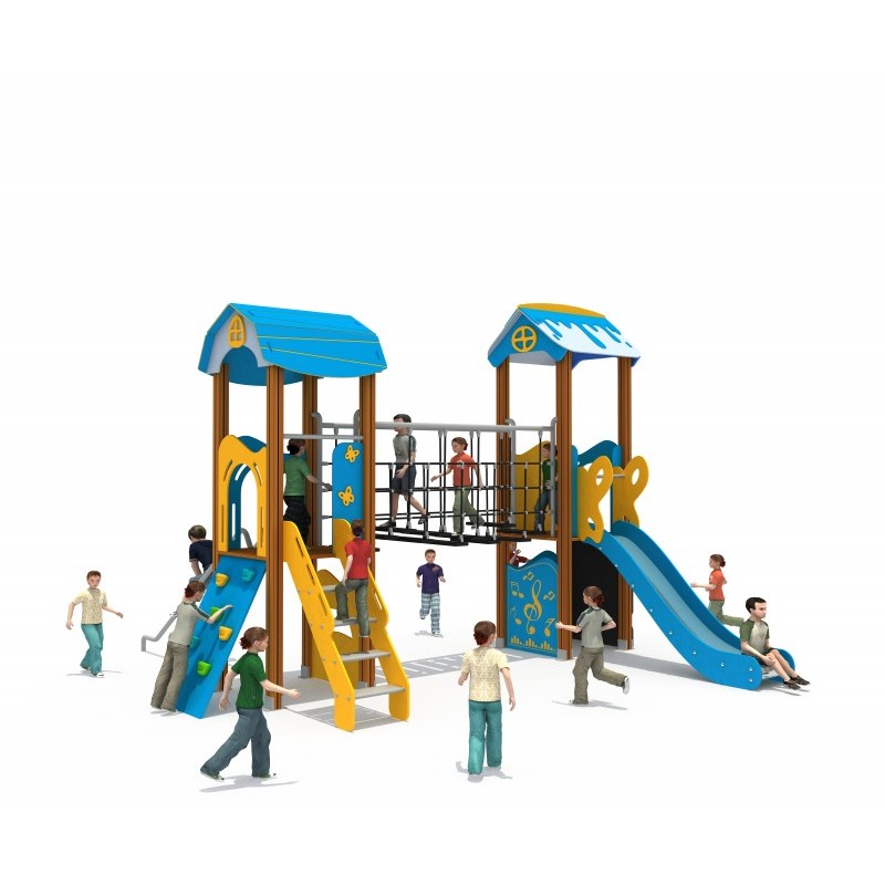 云南幼儿园游乐设施 公园滑梯玩具厂批发 室外滑梯组合