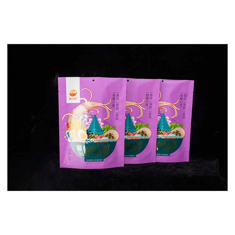 真味螺280g 紫色袋装螺蛳粉批发 柳州螺丝粉厂家