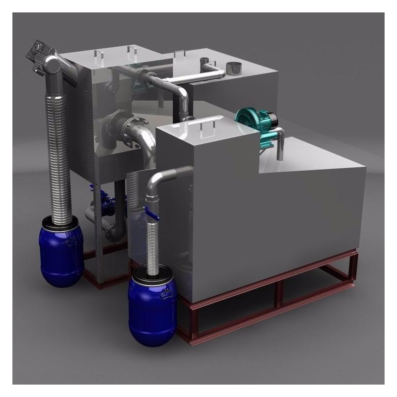 广西油水分离器 餐饮隔油设备 加工生产隔油一体化设备