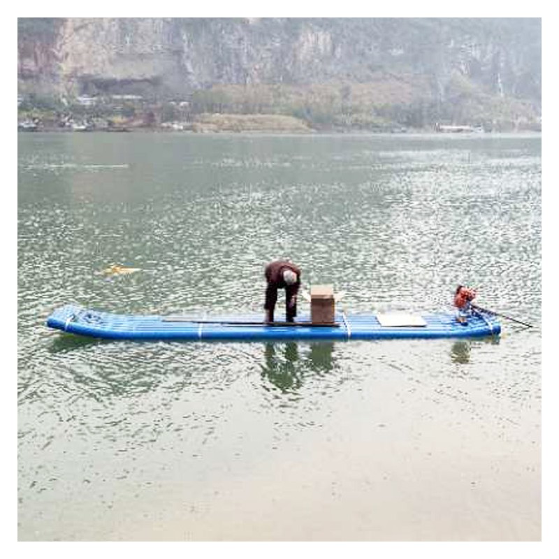 桂林仿竹排船 0.96米x6.8米竹排船 竹排渔船生产厂家