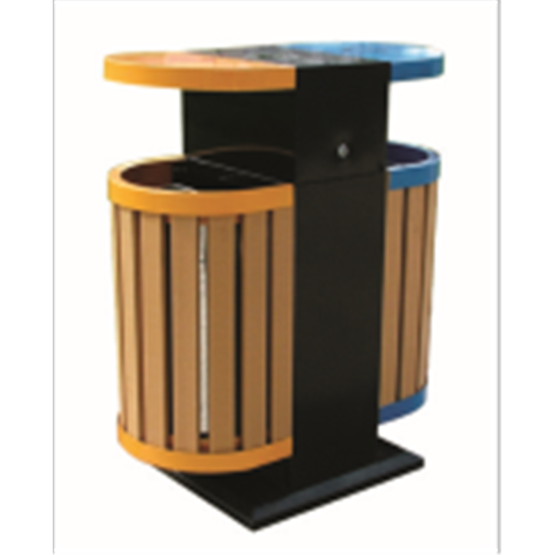 美丽乡村厂家直销 户外垃圾桶 不锈钢环保小区分类垃圾箱环卫垃圾桶