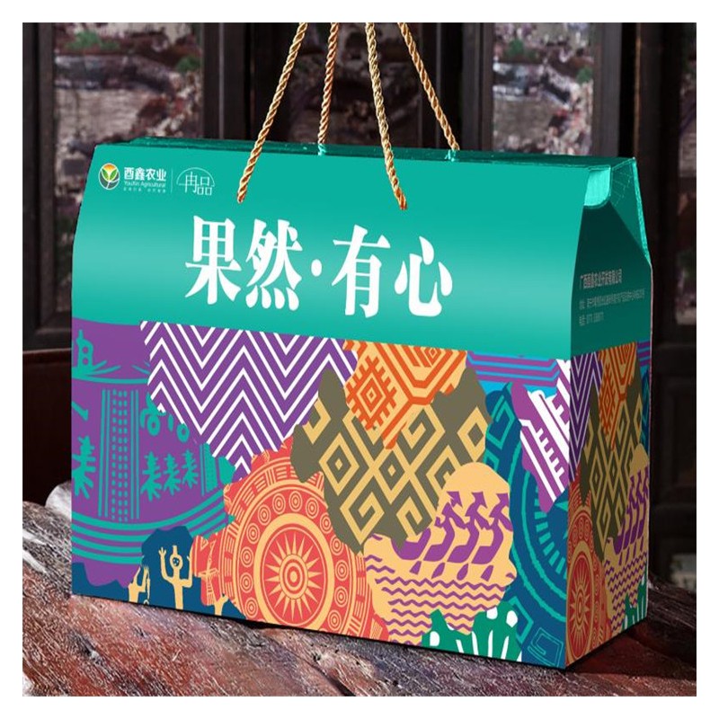 贺州彩色纸箱厂家定制 水果纸箱 可按需定制 豪泰包装