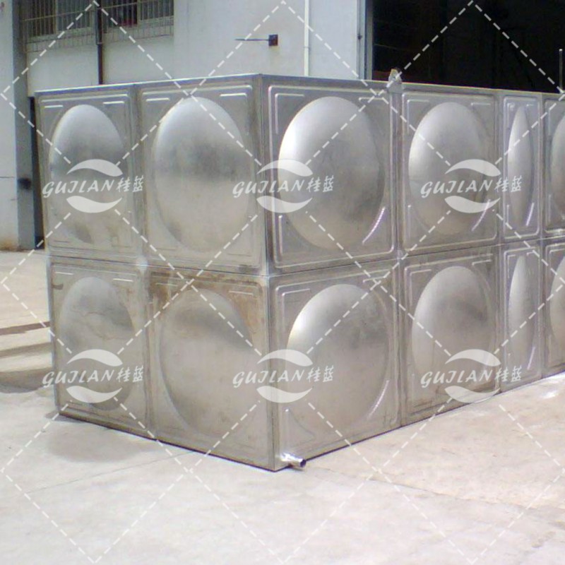 柳州304不锈钢合成水箱批发 方形组合生活保温水箱定制