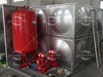广西供应 不锈钢水箱消防水箱不锈钢双层保温水箱价格 方形组合式304储水箱