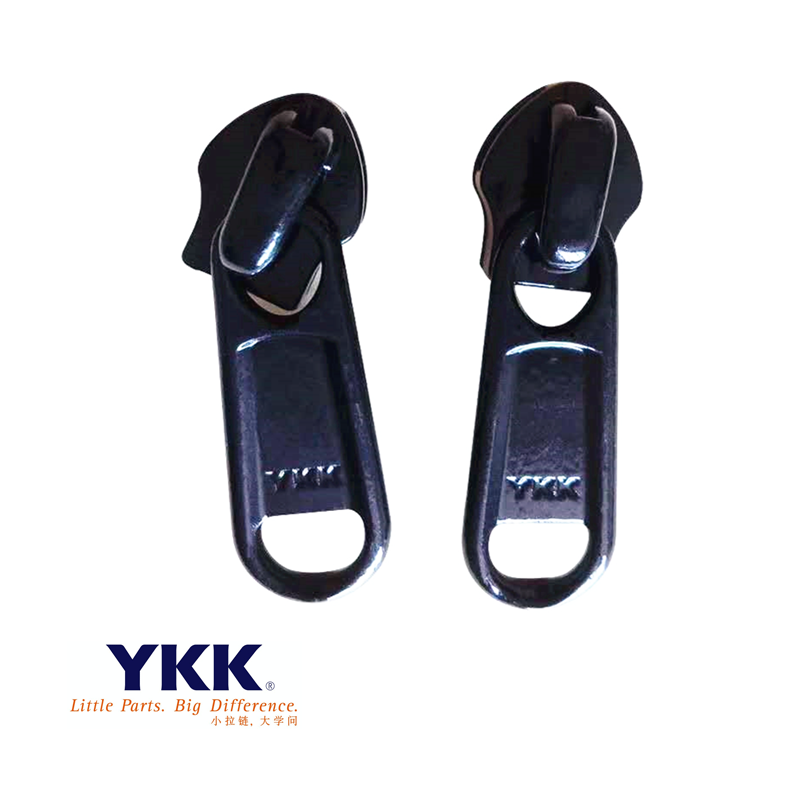 金属拉链 YKK尼龙拉链头 3号5号8号喷漆 批发YKK黑色银色RC箱包专用