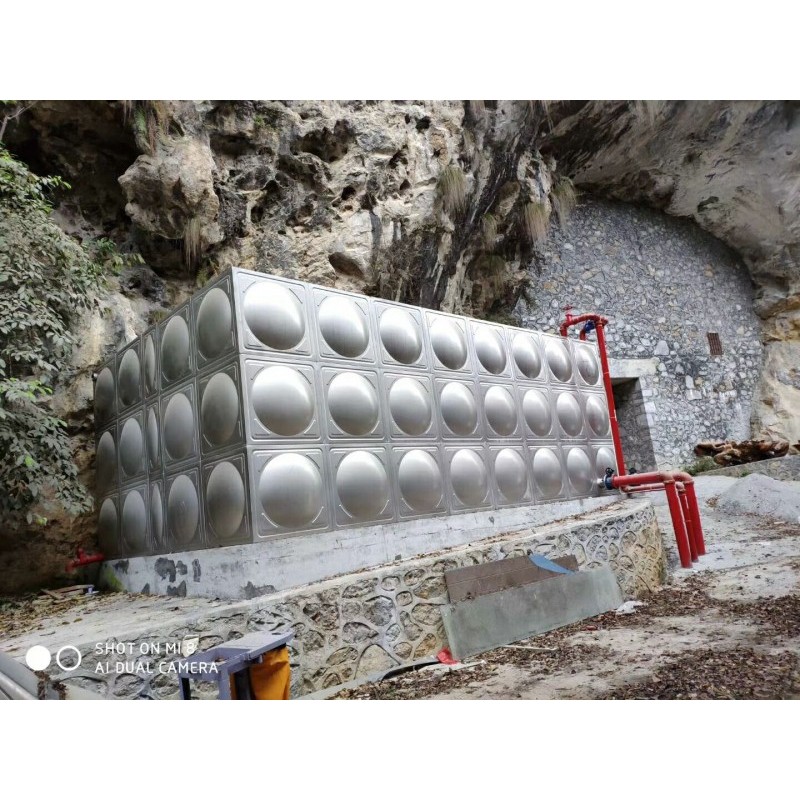 玉林市容县不锈钢水箱 30立方方形水箱 组合式水箱