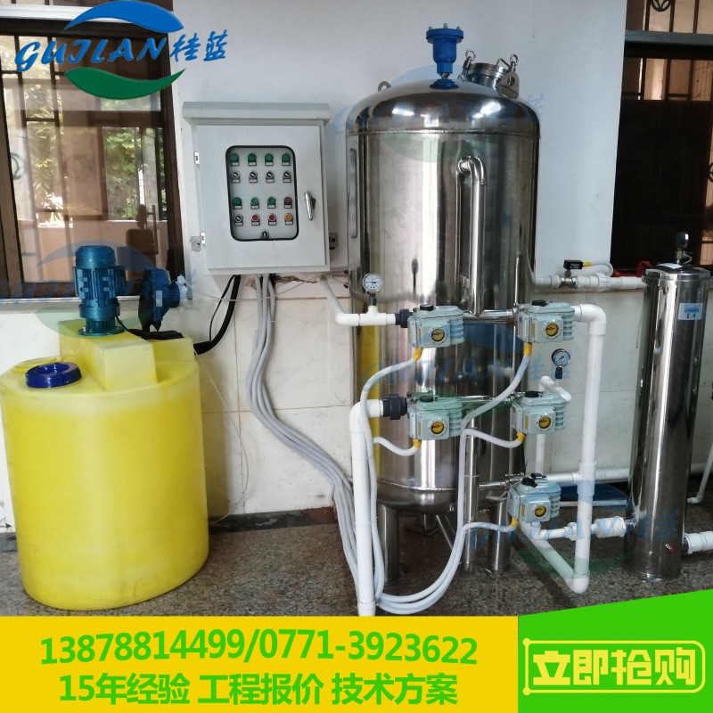柳州生活污水处理设施 农村饮水净化设备 小区室外专用水净化厂家