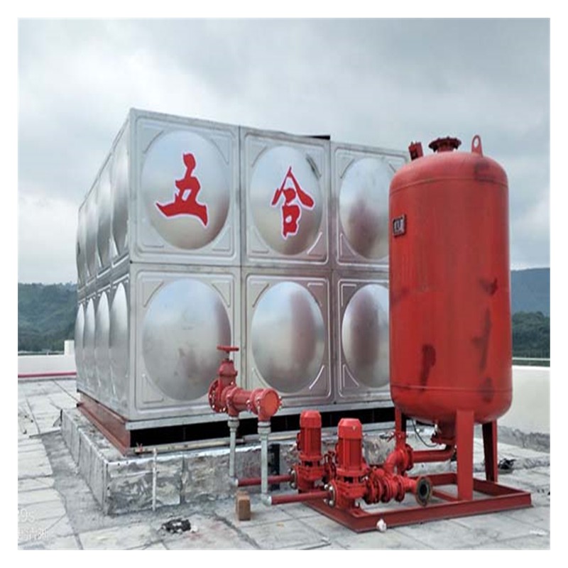 广西消防不锈钢水箱 不锈钢消防水箱批发 不锈钢方形水箱定制