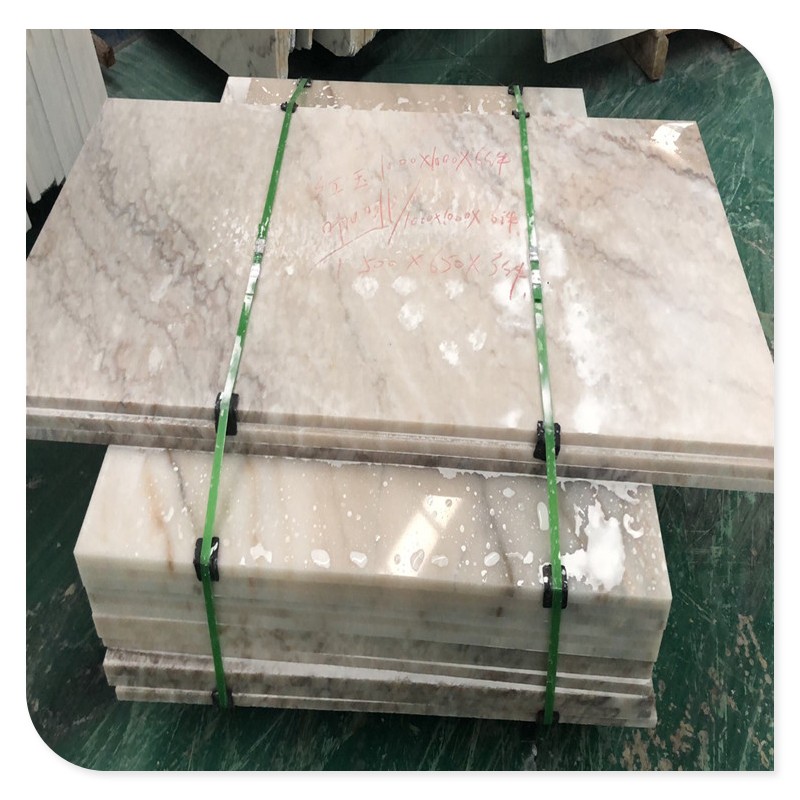 广西白大理石工程板优质供货 可供主卧地砖铺设