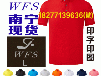 广西南宁WFS广告衫文化衫POLO衫工作服T恤现货批发