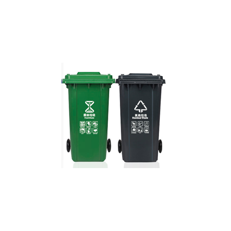 广西批发塑料垃圾桶240升 户外街道垃圾桶 厂家直销