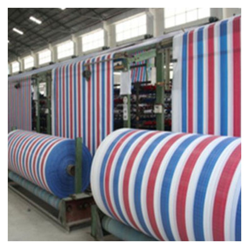 桂林全新料加厚彩条防水布厂家 PE材质防雨布 红白蓝彩条布批发价格