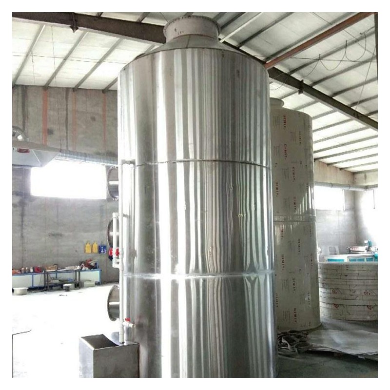 不锈钢喷淋塔厂家 不锈钢工业废气处理设备 废气净化塔 填料喷淋塔