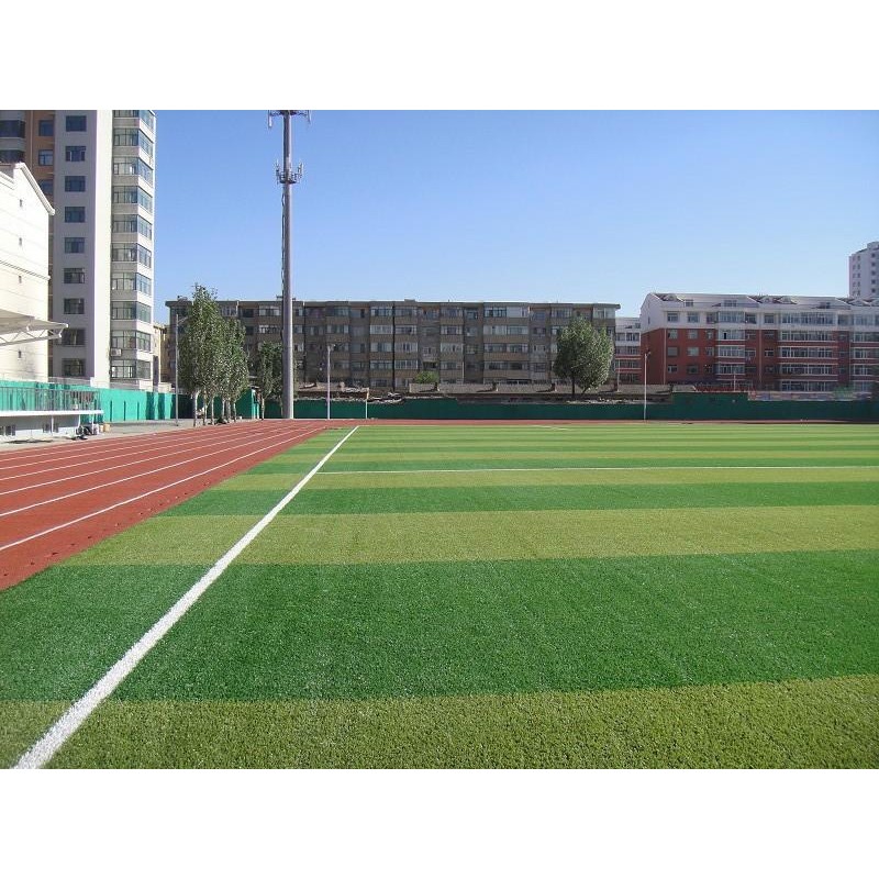 厂家直销足球场专用  人造草坪施工  户外幼儿园学校