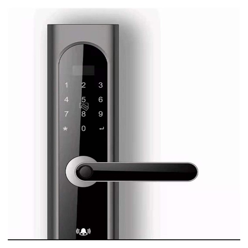 智能指纹锁厂家 自动滑盖智能指纹锁 电子防盗锁 好太太高端安全性能高门锁