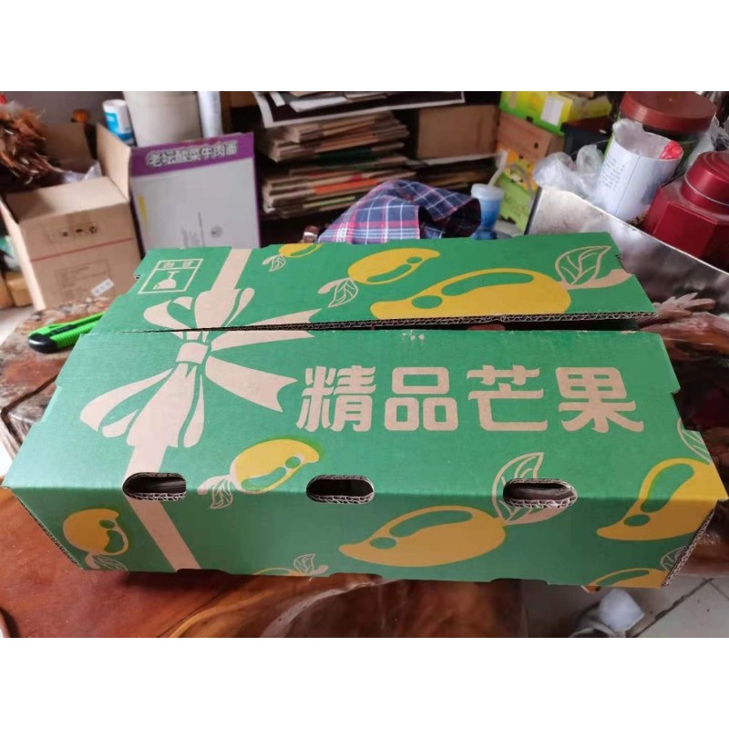 广西水果纸箱可定制  供应彩色水果纸箱 瓦楞纸箱批发价格
