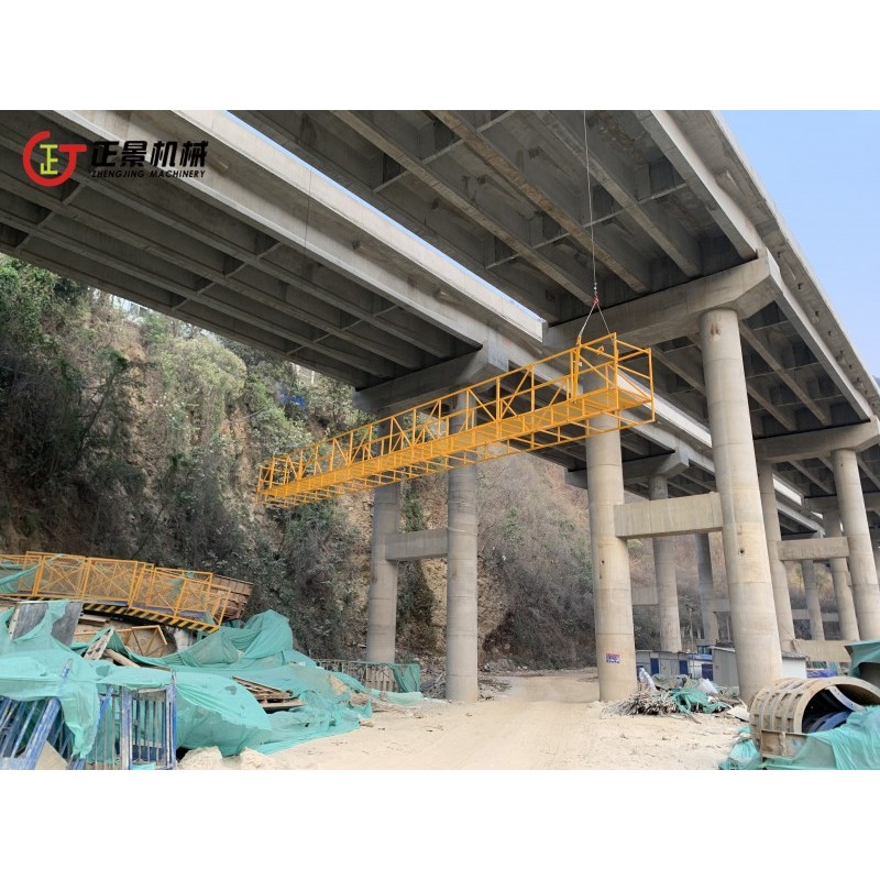 桥梁亮化工程施工车 桥梁检测吊篮生产厂家